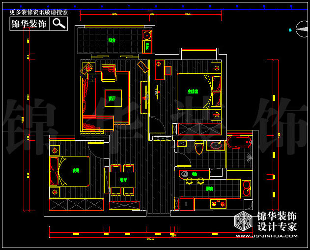 鳳凰和美B戶(hù)型89平方 戶(hù)型