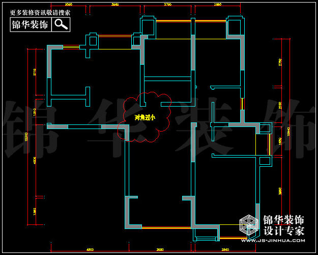 保利香檳國(guó)際F戶型120平米 戶型